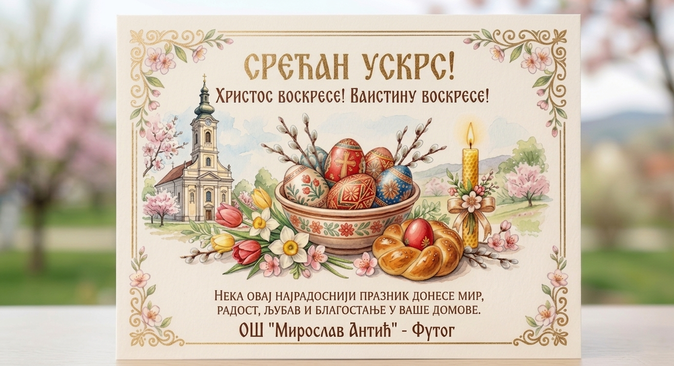 Срећан Ускрс!